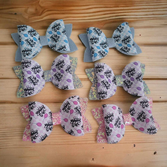 Birthday Girl Pigtail Set