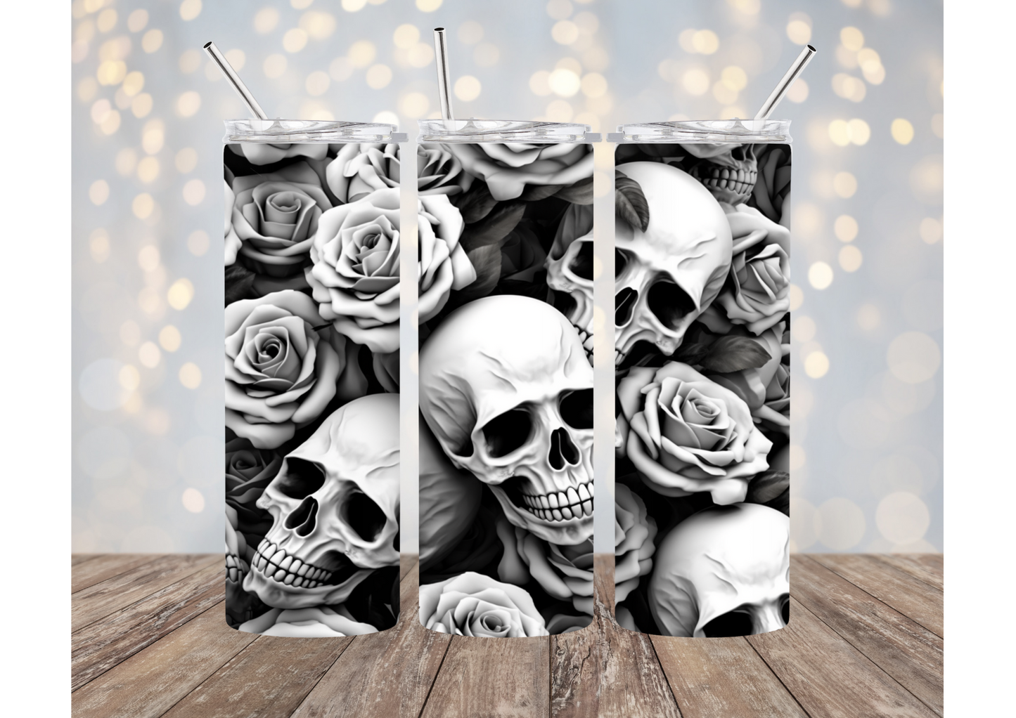 Skull Tumbler - Variations Available
