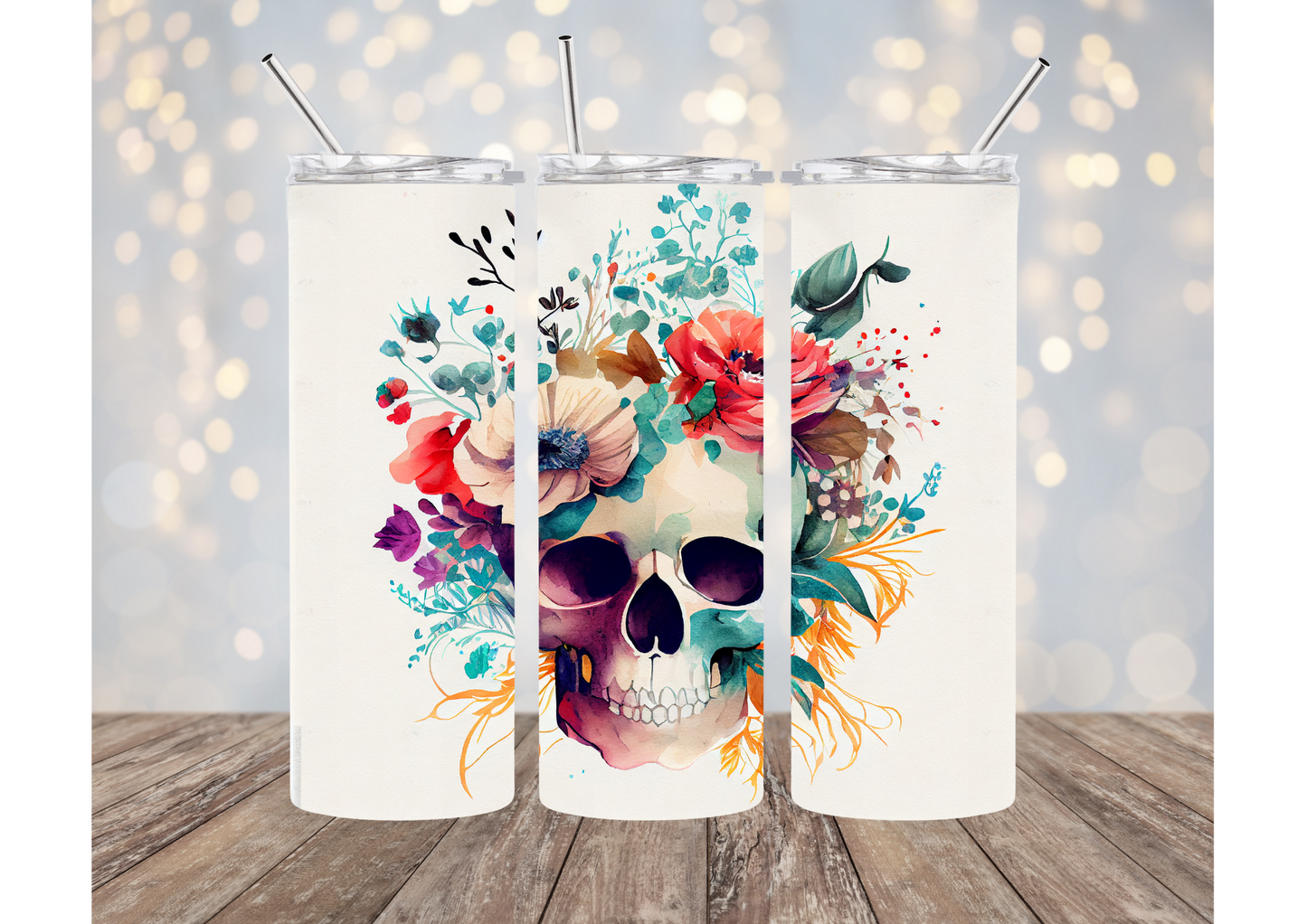 Skull Tumbler - Variations Available