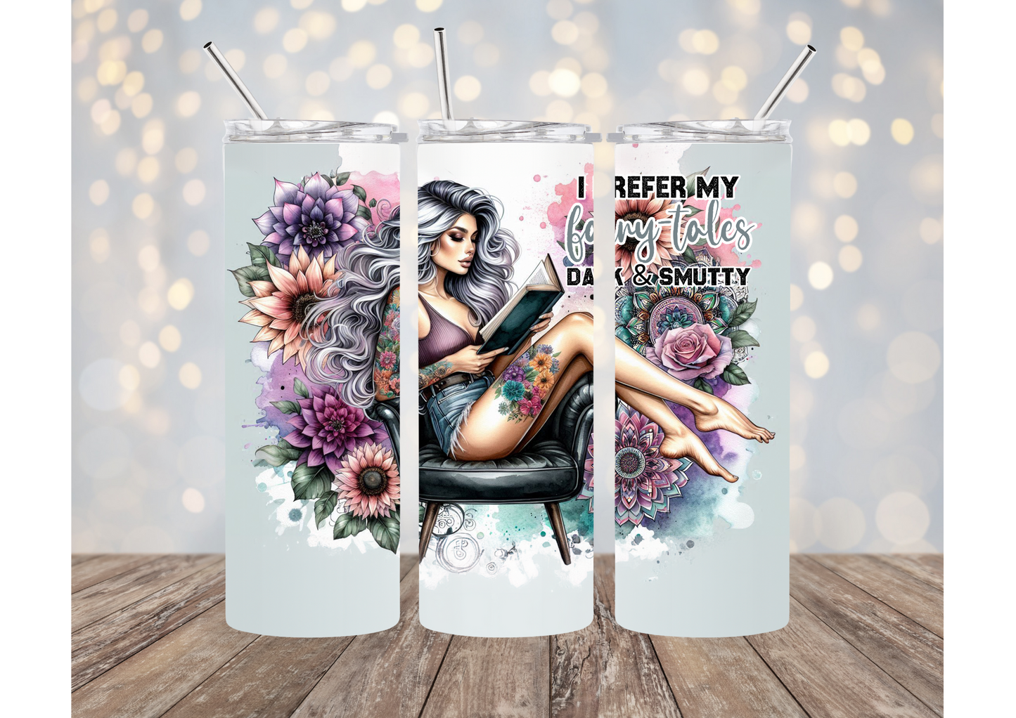 Smut Reader Tumbler - Variations Available
