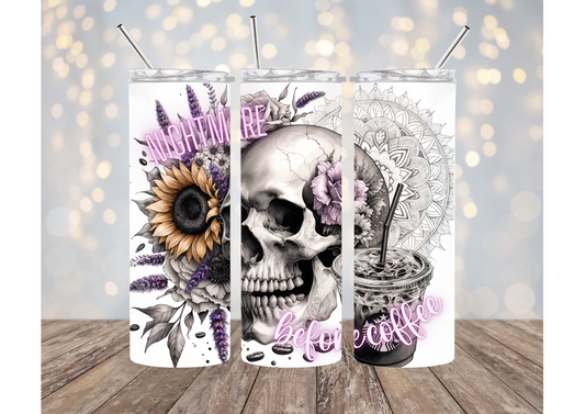 Skull  Tumbler - Variations Available