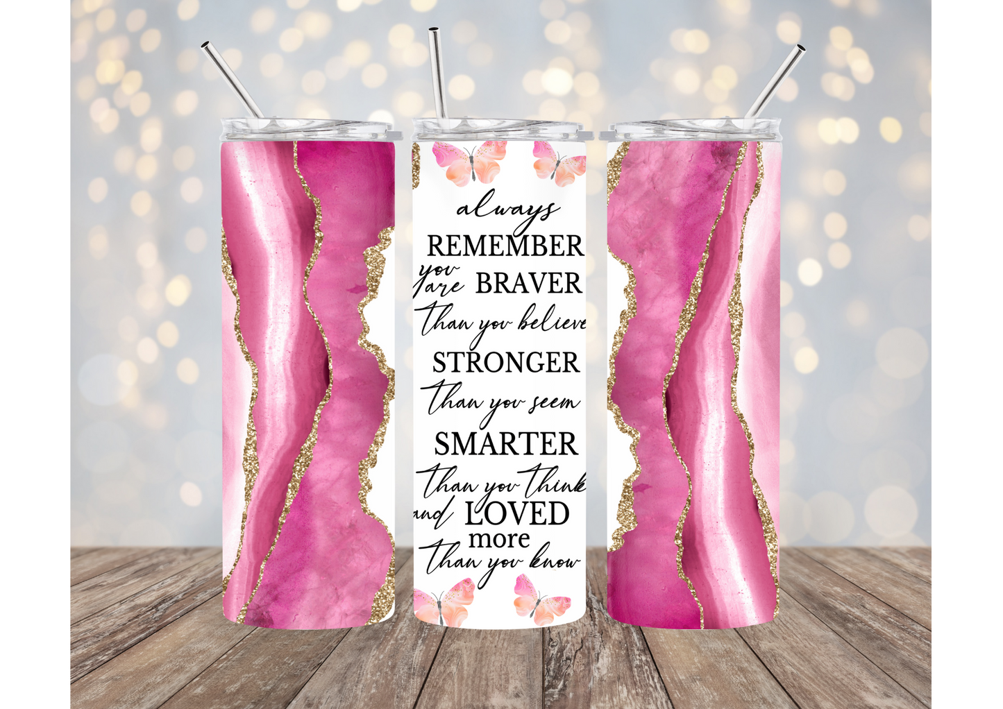 Affirmations Tumbler - Variations Available