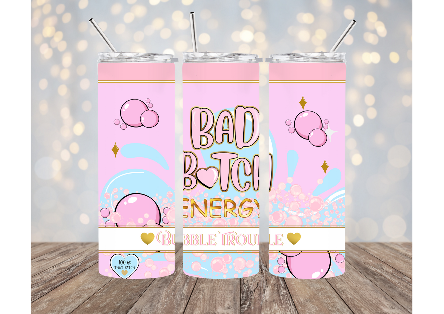 Make Up Tumbler - Variations Available