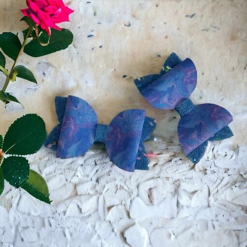 Tie Dye Pigtail Set - Variations Available