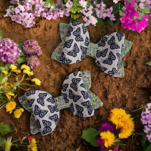 Boho Butterfly Pigtail Set