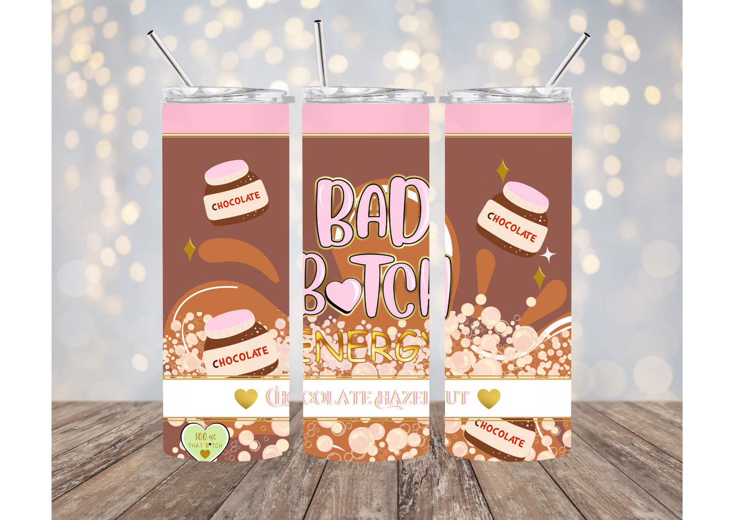 Make Up Tumbler - Variations Available