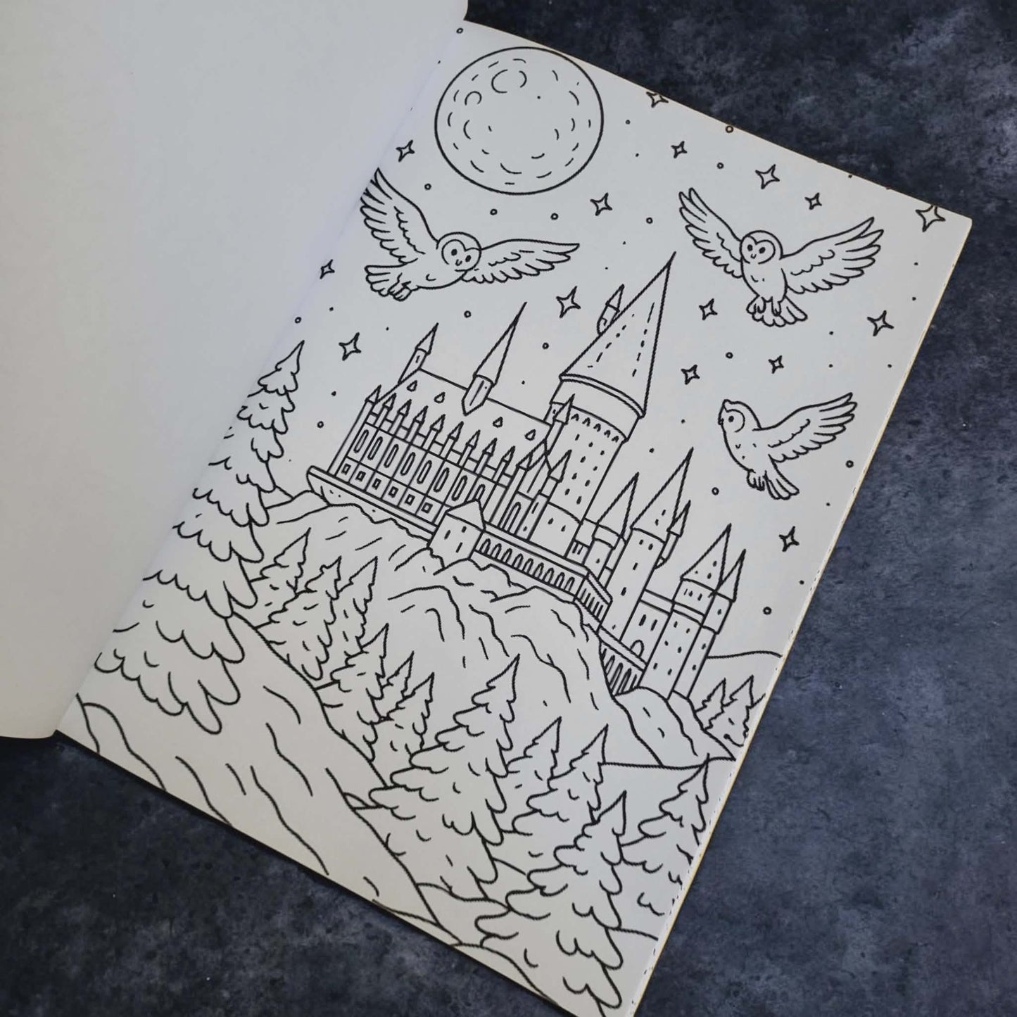 Colouring Book - Wizard School