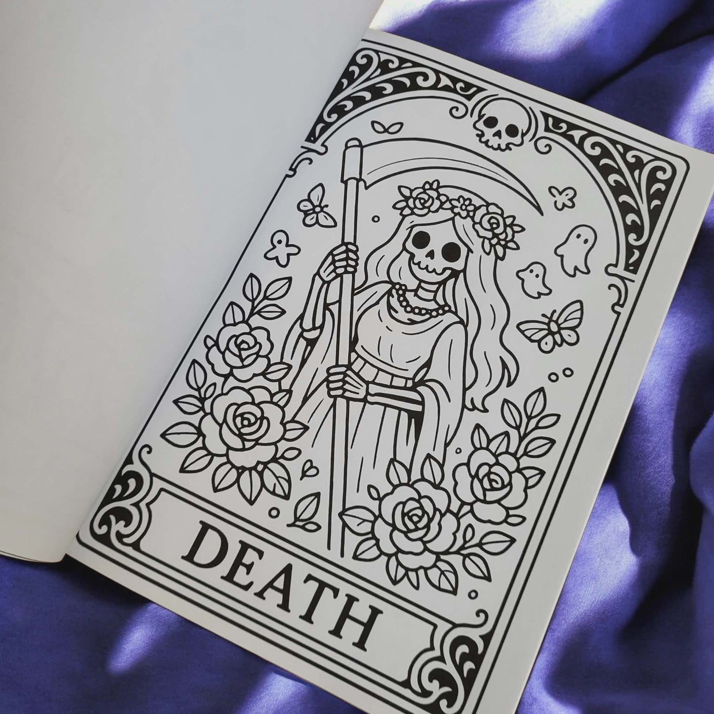 Colouring Book - Moonlit Tarot Realms