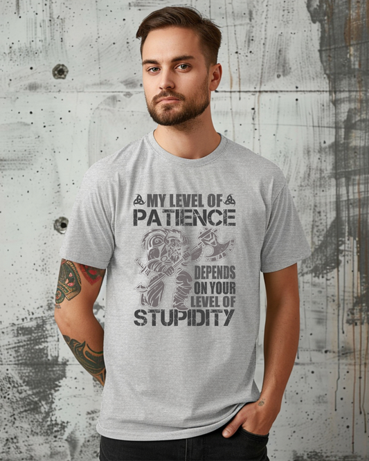 Patience Level Tshirt