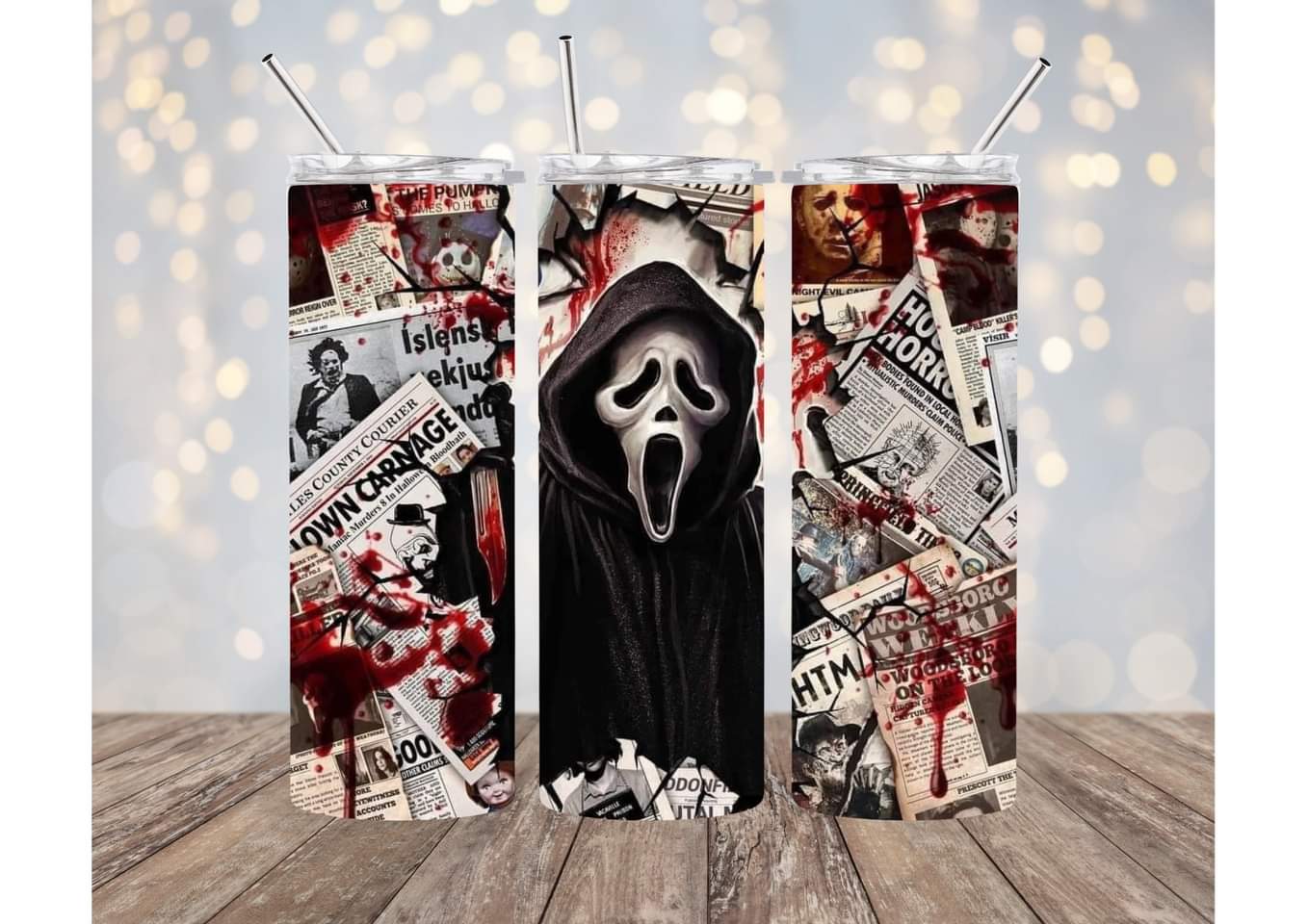 Horror Tumbler - Variations Available