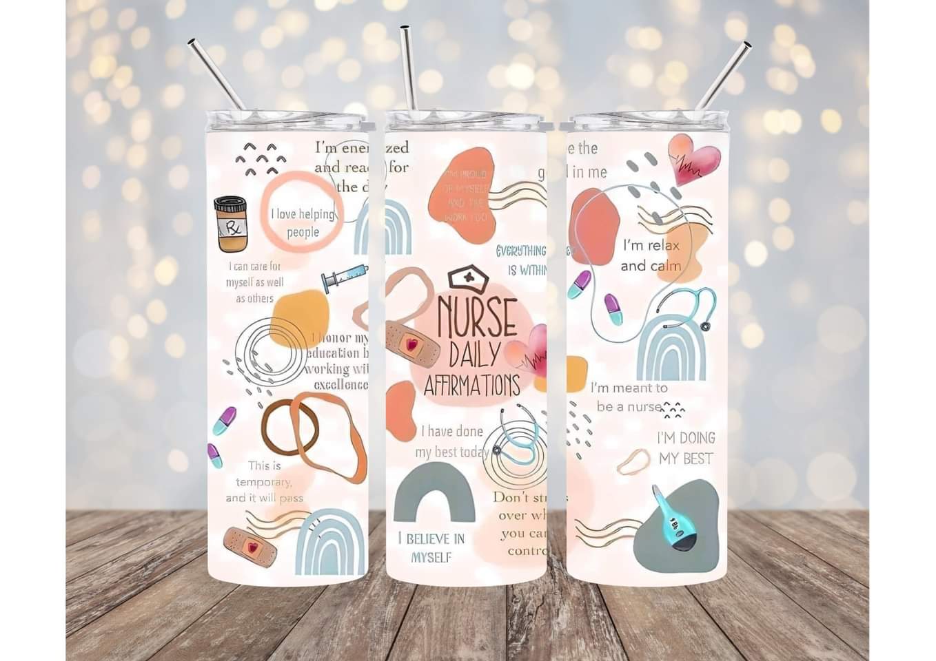 Affirmations Tumbler - Variations Available