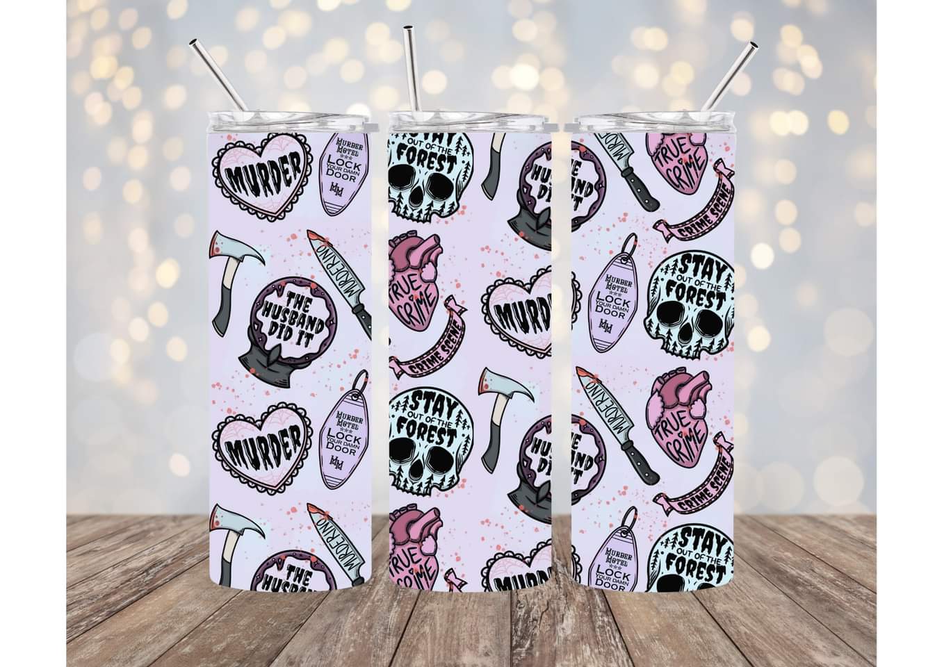 True Crime Tumbler - Variations Available