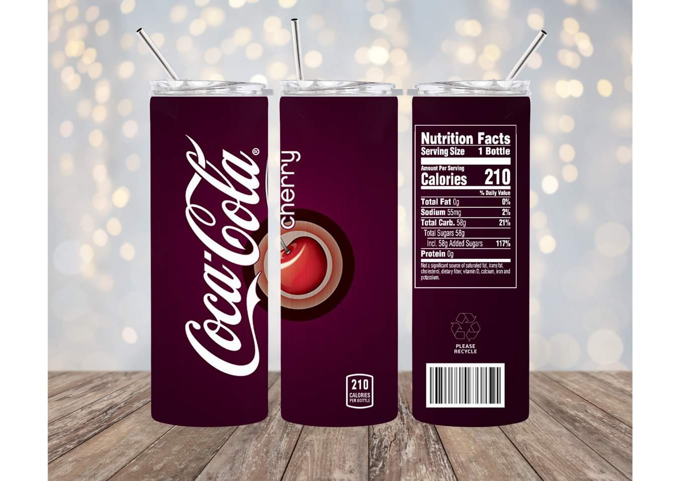 Fizzy Drinks Tumbler - Variations Available