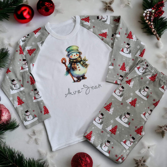 Snowman Pyjamas