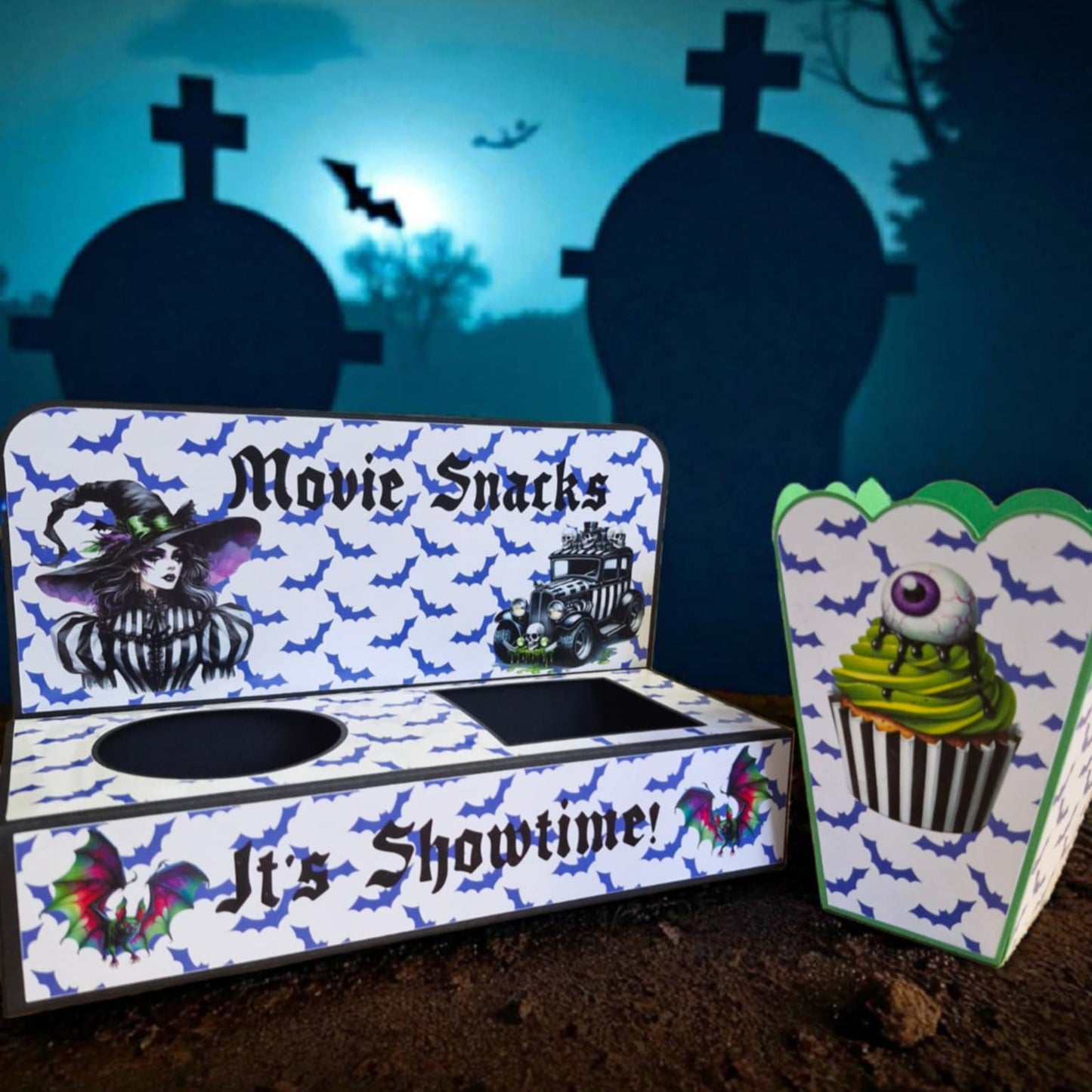 Movie Snack Tray - Variations Available