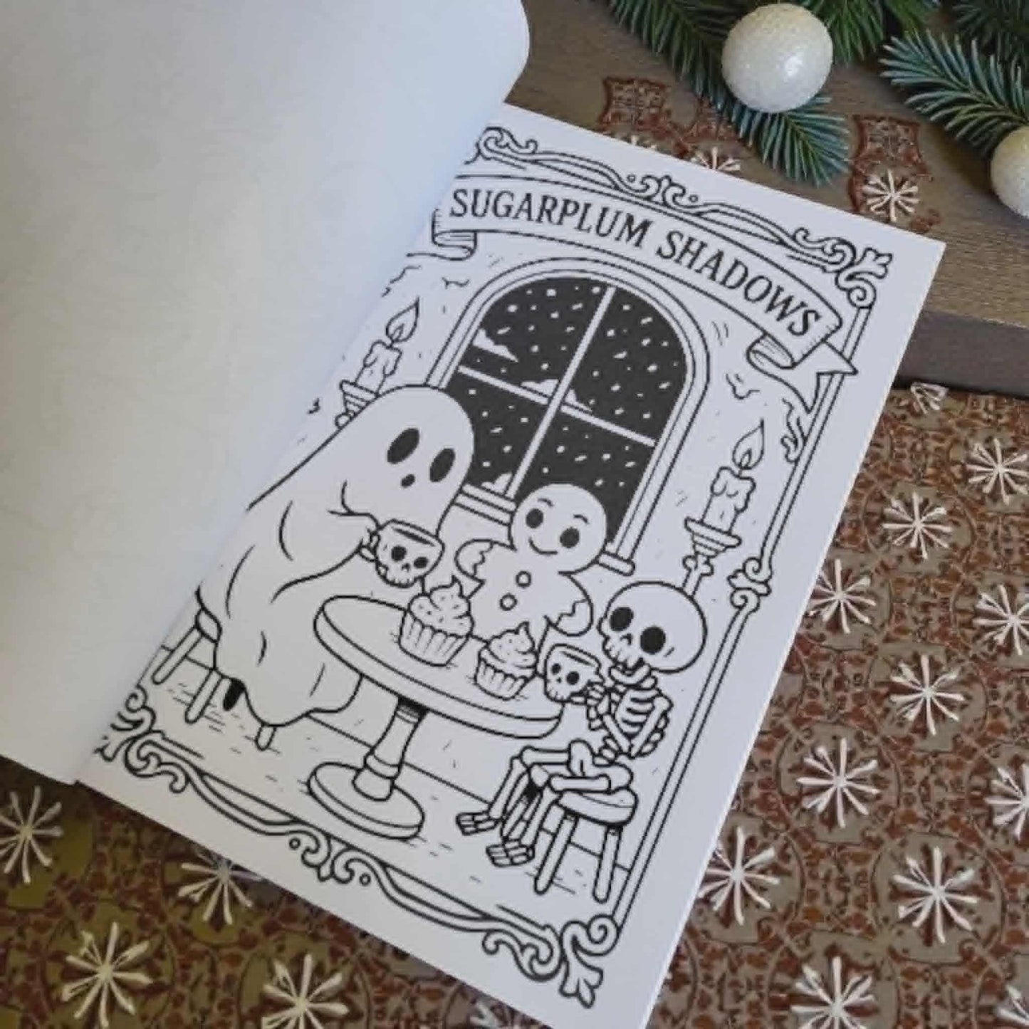 Colouring Book - Spooky Christmas