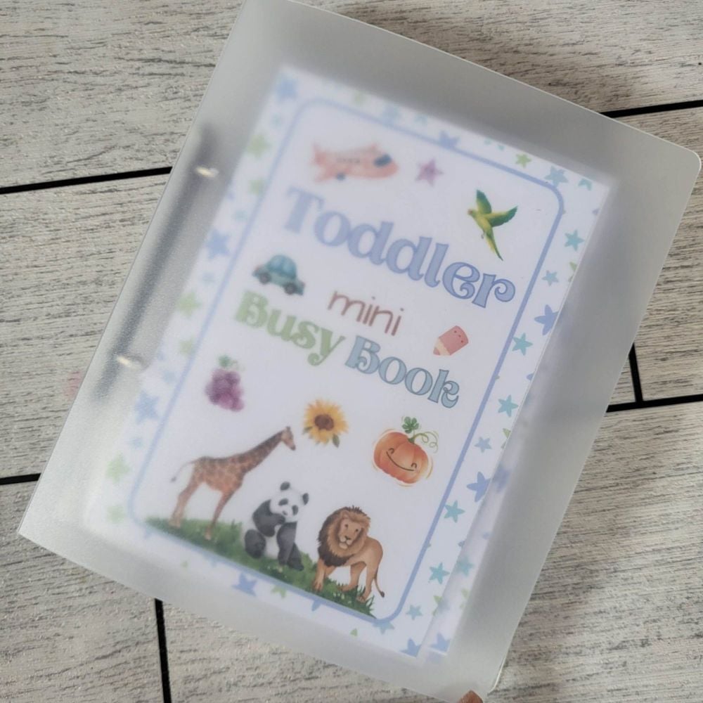 Toddler Busy Book