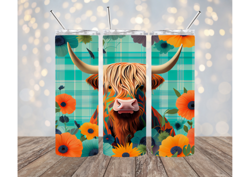 Highland Cow Tumbler