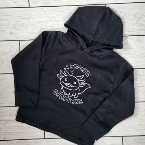 Axolotl Questions Hooded Tshirt