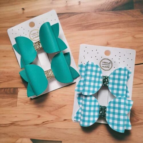 School Pigtail Set - Jade