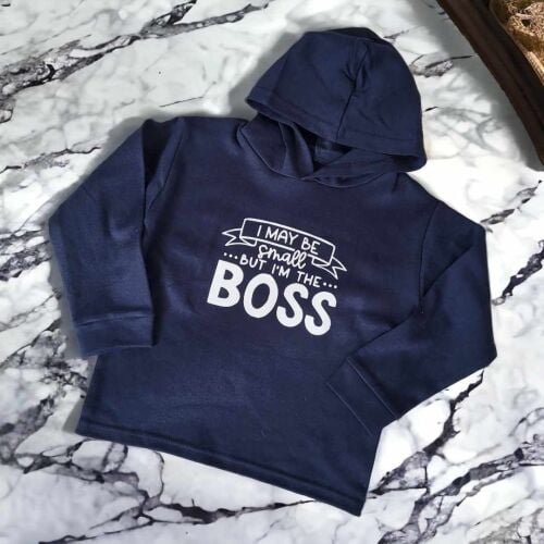 I'm The Boss Hooded Tshirt