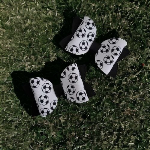 Football Pigtail Set - Variations Available