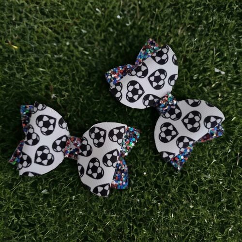 Football Pigtail Set - Variations Available