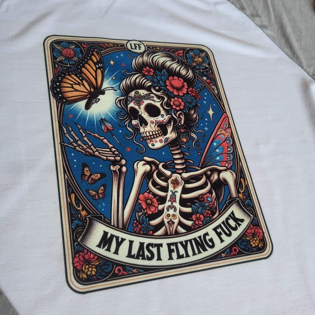 Tarot Flying F*** Long Sleeve Top