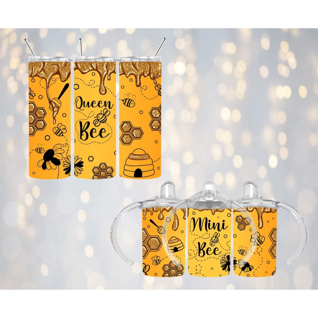 Mama & Mini Tumbler Set - Bees