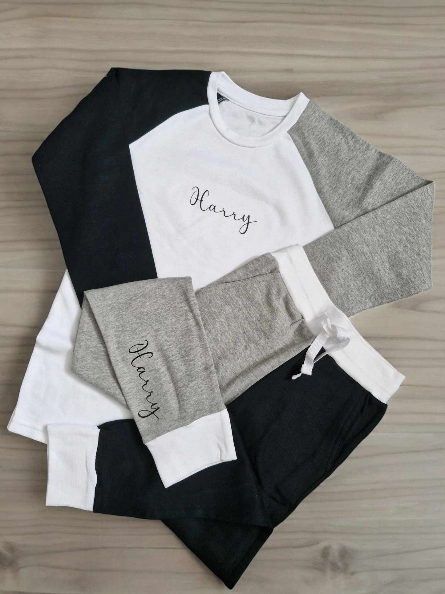 Black/Grey Lounge Set