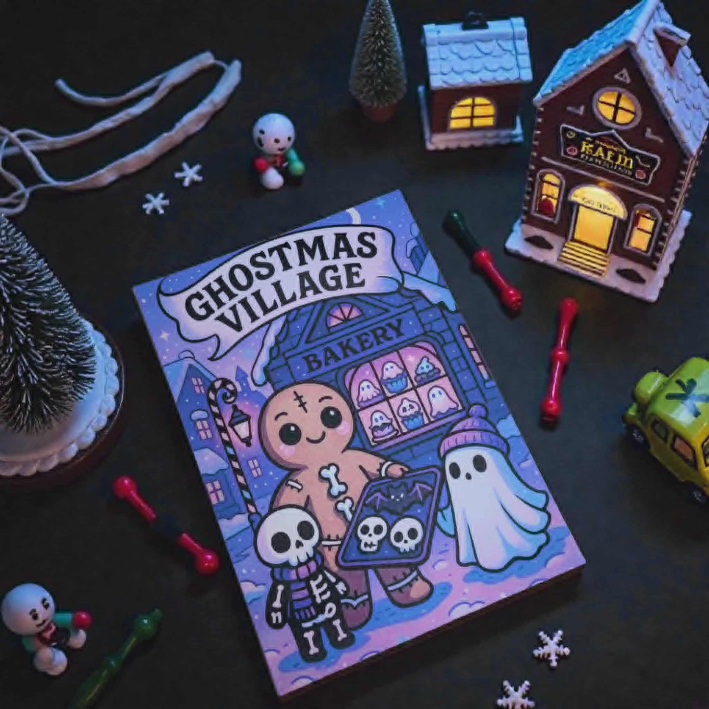 Colouring Book - Spooky Christmas