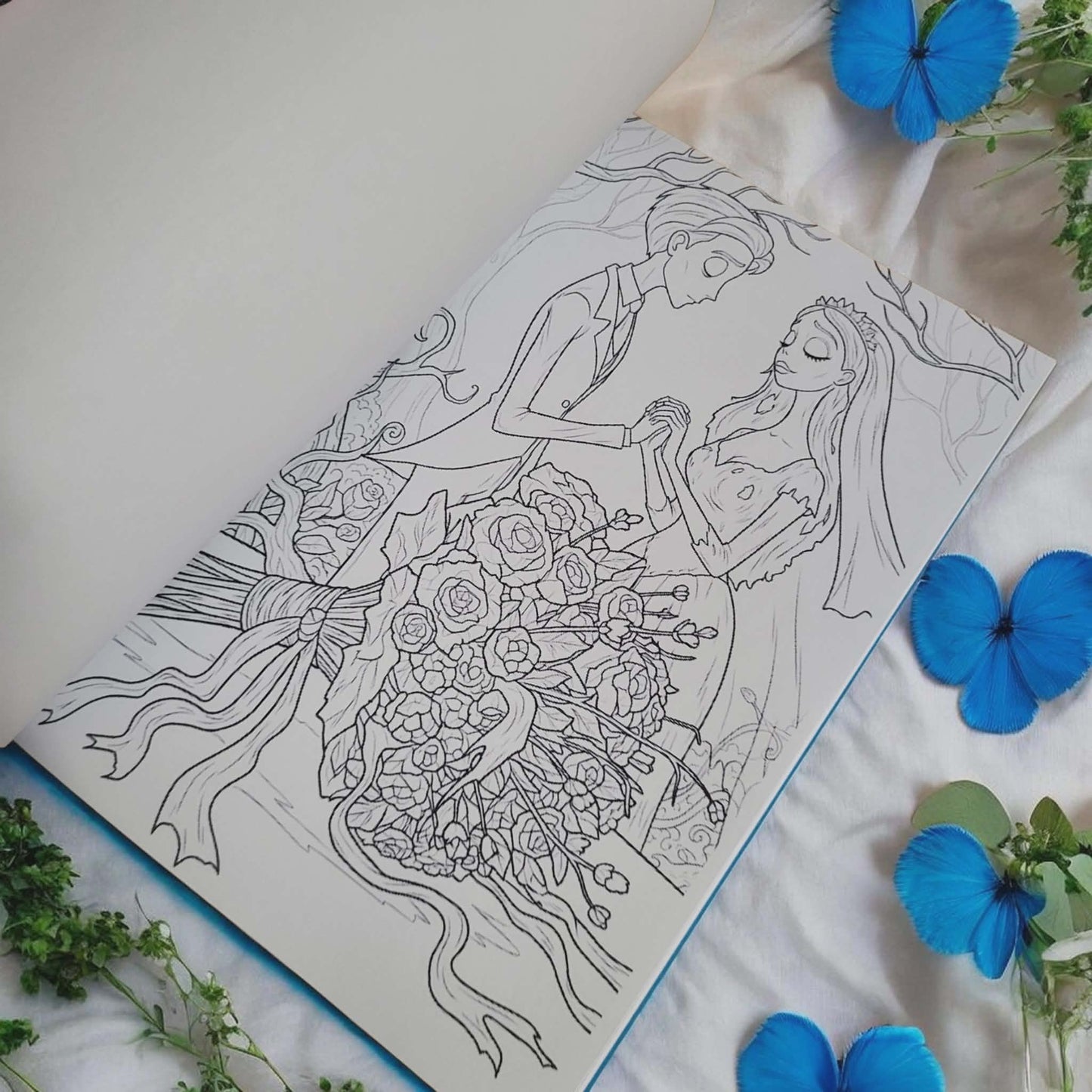 Colouring Book - Corpse Bride