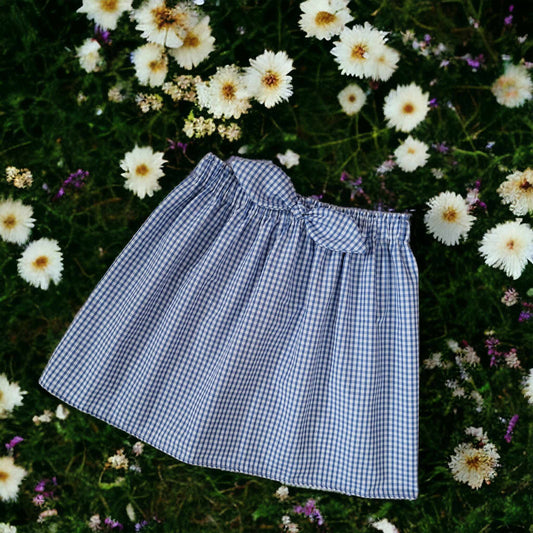 Blue School Skirt